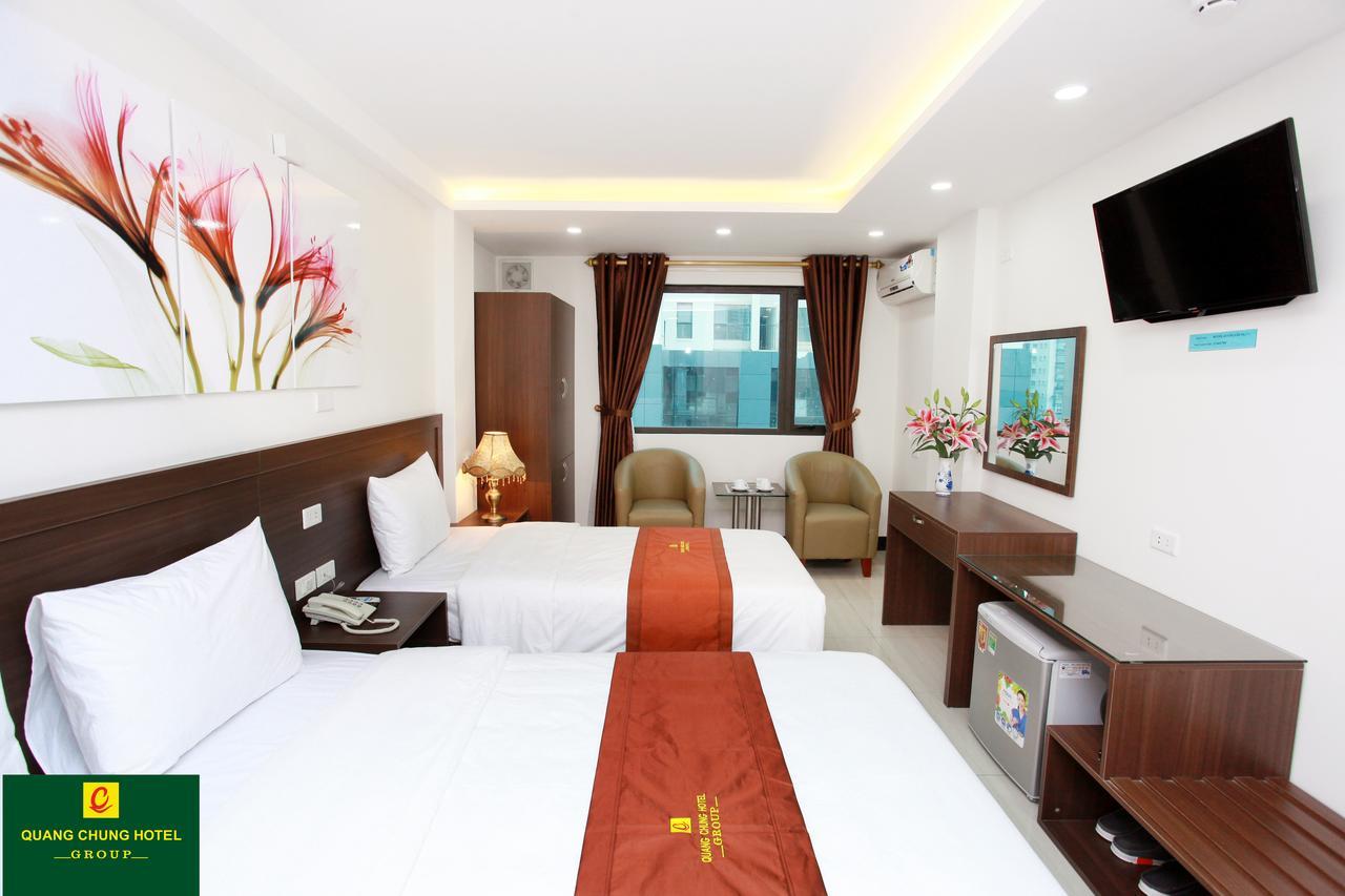 Quang Chung Hotel - 56 Le Van Thiem - By Bay Luxury Hanoj Exteriér fotografie