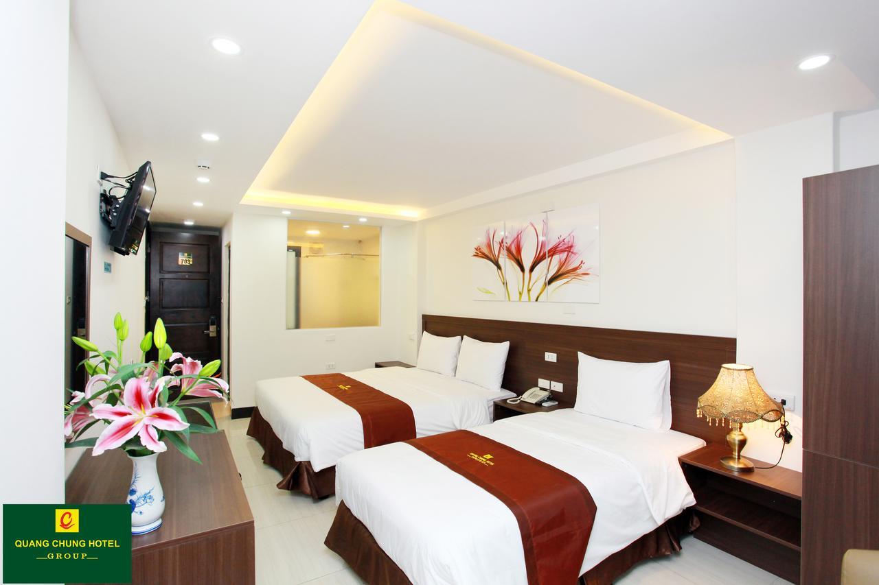 Quang Chung Hotel - 56 Le Van Thiem - By Bay Luxury Hanoj Exteriér fotografie
