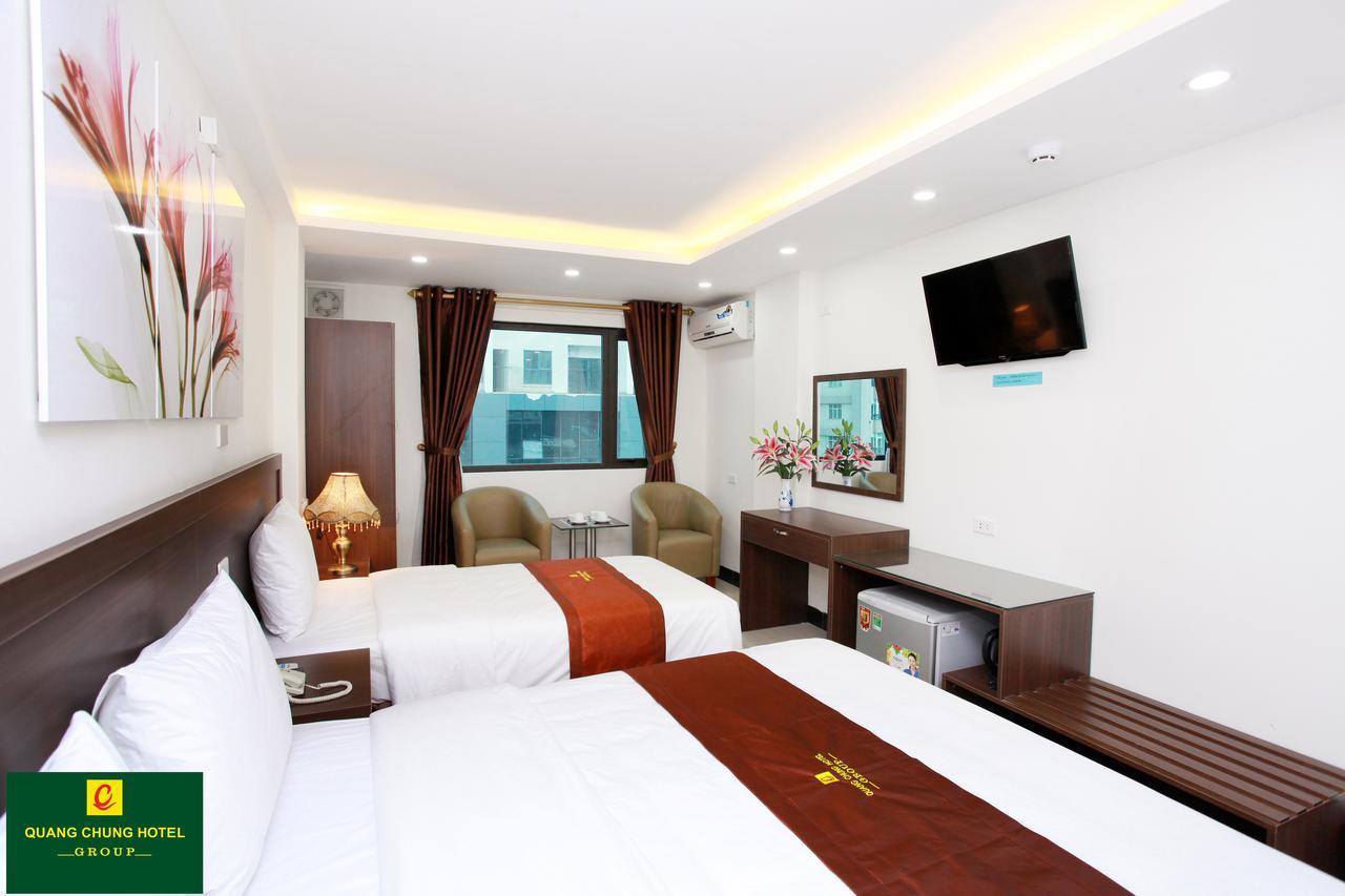 Quang Chung Hotel - 56 Le Van Thiem - By Bay Luxury Hanoj Exteriér fotografie