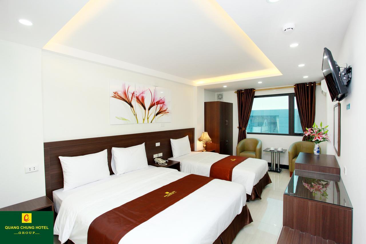 Quang Chung Hotel - 56 Le Van Thiem - By Bay Luxury Hanoj Exteriér fotografie